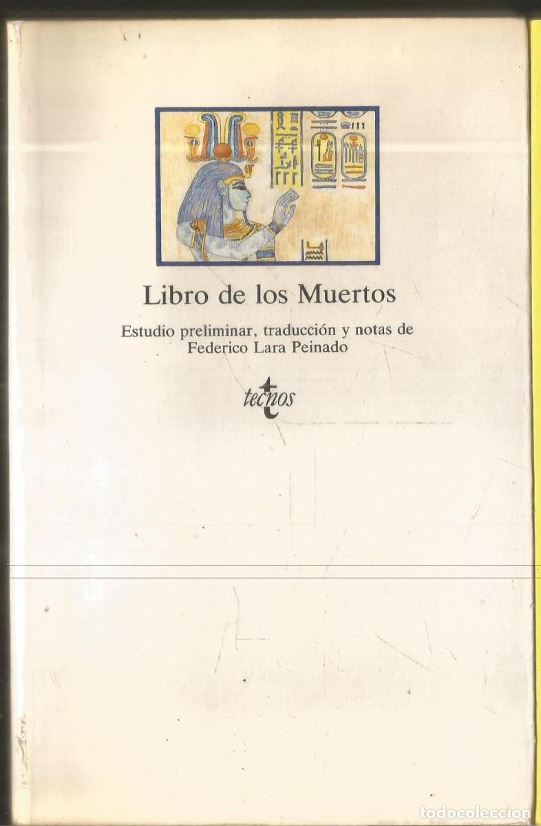 Libros de segunda mano: LIBRO DE LOS MUERTOS. TECNOS - Foto 1
