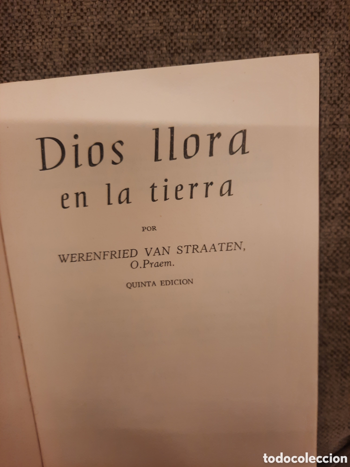 Libros de segunda mano: Libro , Dios llora en la tierra - Foto 3