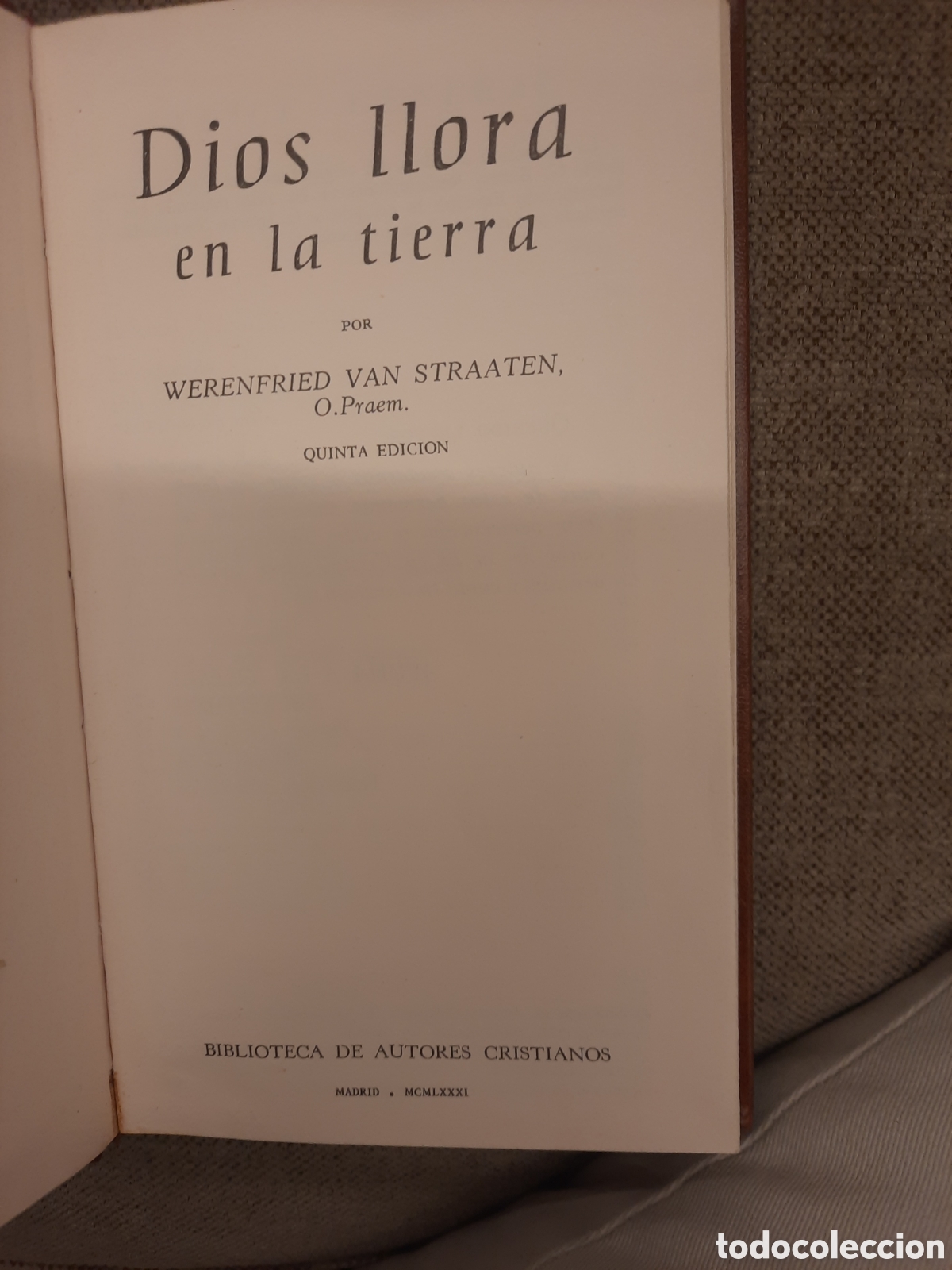 Libros de segunda mano: Libro , Dios llora en la tierra - Foto 4
