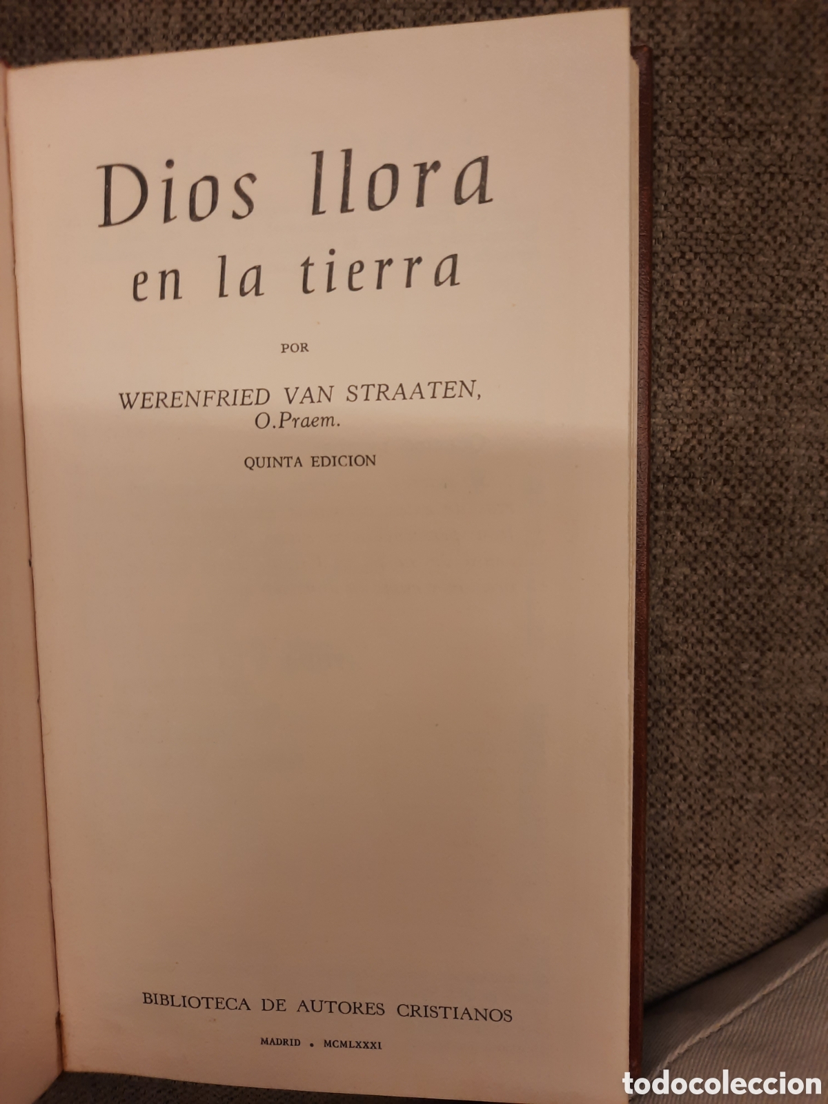 Libros de segunda mano: Libro , Dios llora en la tierra - Foto 5