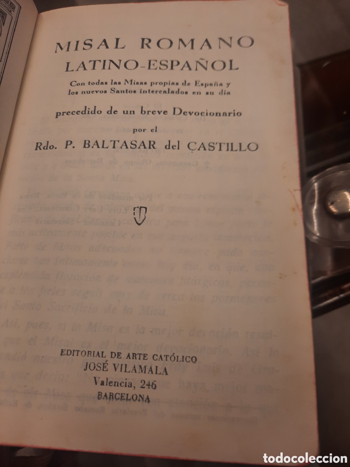 Libros de segunda mano: MISAL ROMANO LATINO-ESPA&Ntilde;OL - Foto 3