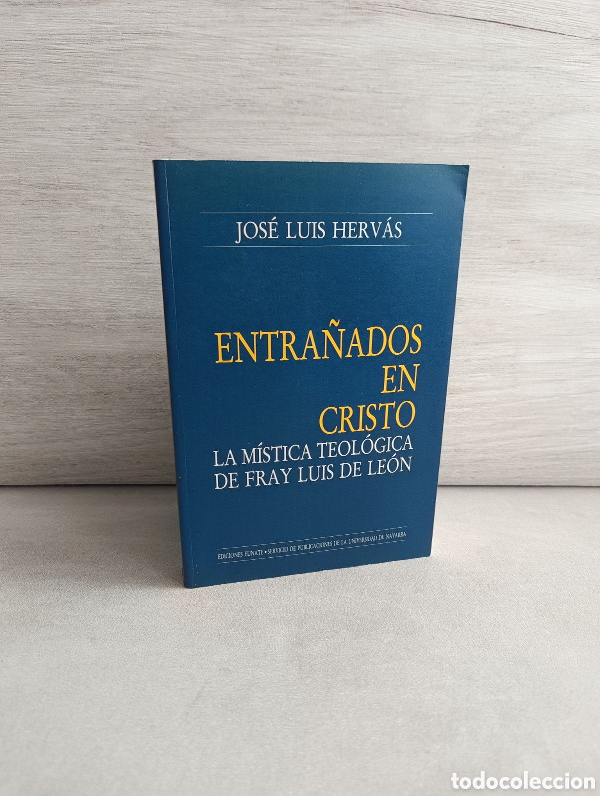 Libri di seconda mano: Entra&ntilde;ados en Cristo. La M&iacute;stica teol&oacute;gica de Fray Luis de Le&oacute;n. Jos&eacute; Luis Herv&aacute;s.
