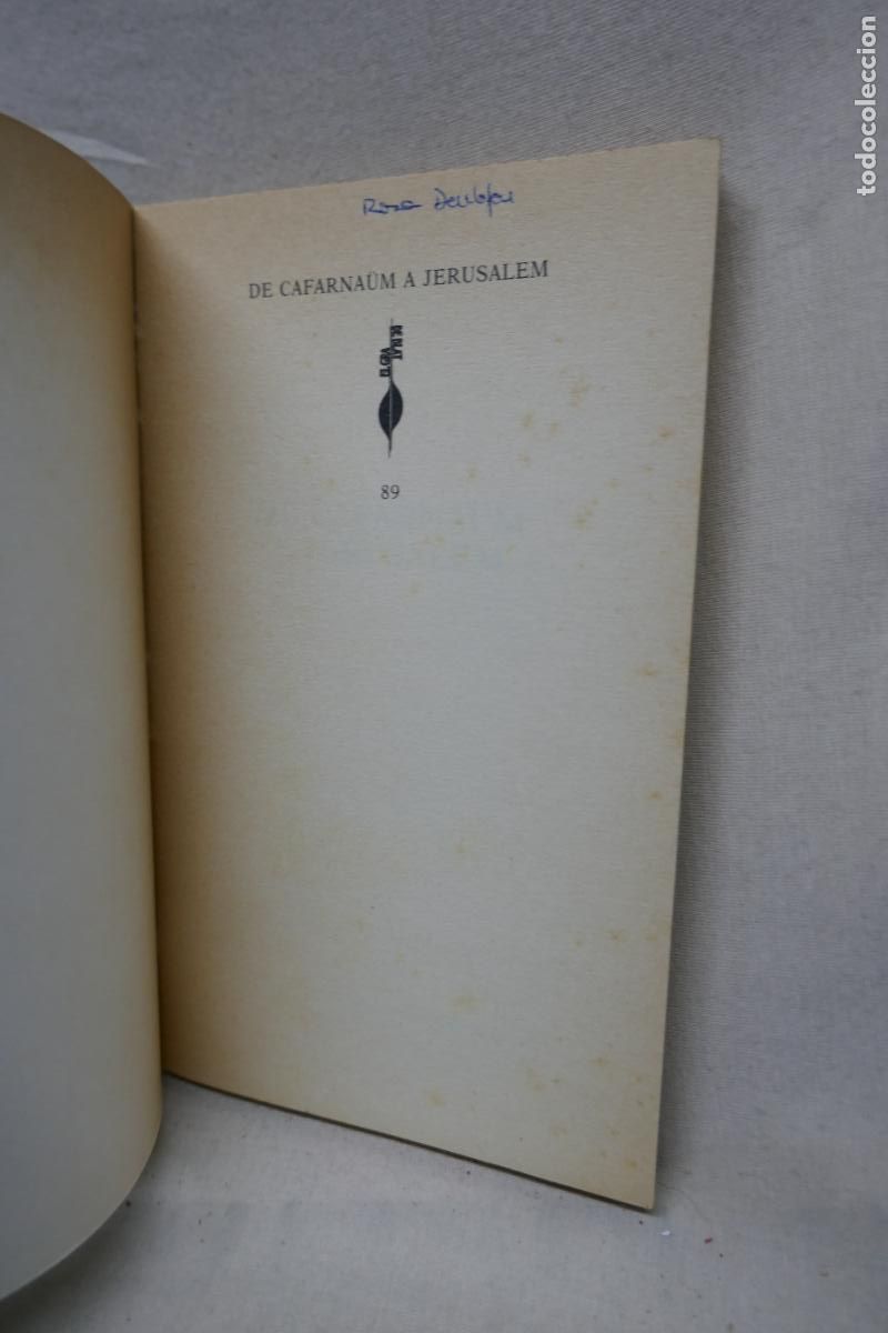 Libros de segunda mano: De Cafarna&uuml;m a Jerusalem - Teodor Suau - 1&ordf; edici&oacute; - Foto 5