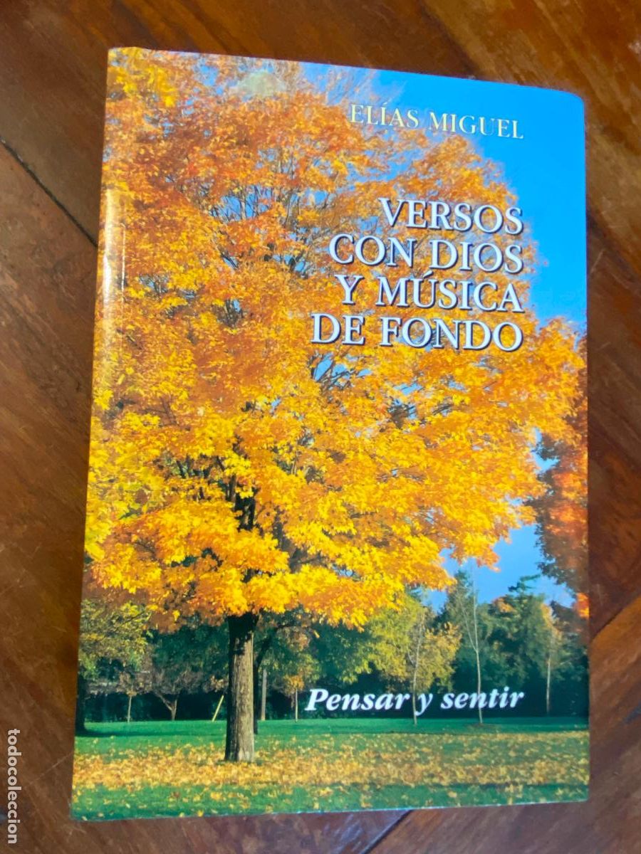 Libros de segunda mano: VERSOS CON DIOS Y MUSICA DE FONDO. MIGUEL GUTIERREZ, PENSAR Y SENTIR, POESIA