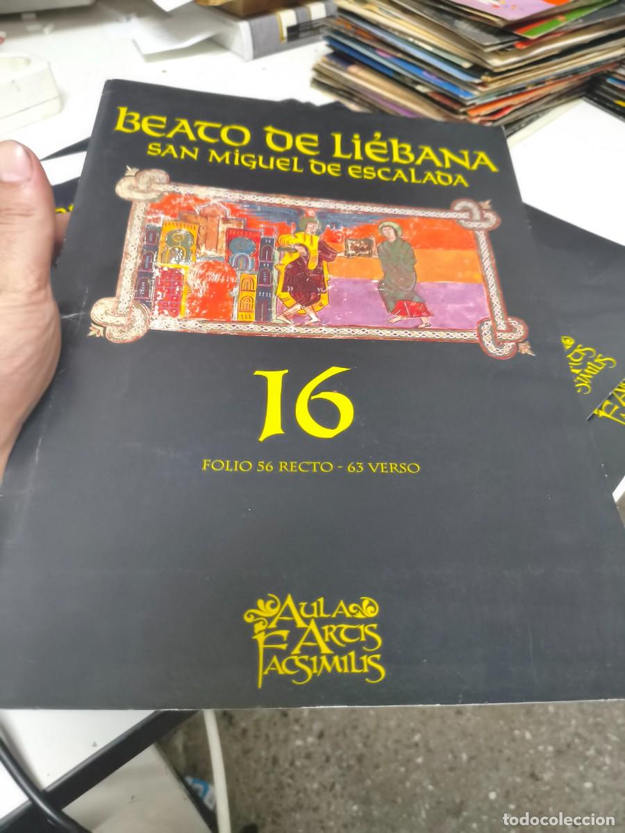 Libros de segunda mano: BEATO DE LIEBANA SAN MIGUEL DE ESCALADA. AULA ARTIS FACSIMILIS. FOLIO 16
