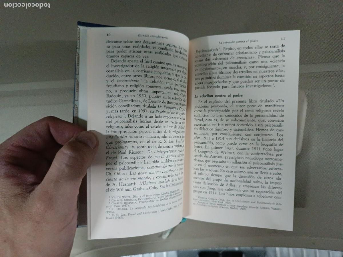 Libros de segunda mano: Freud y la religi&oacute;n - Albert Pl&eacute; - Foto 5