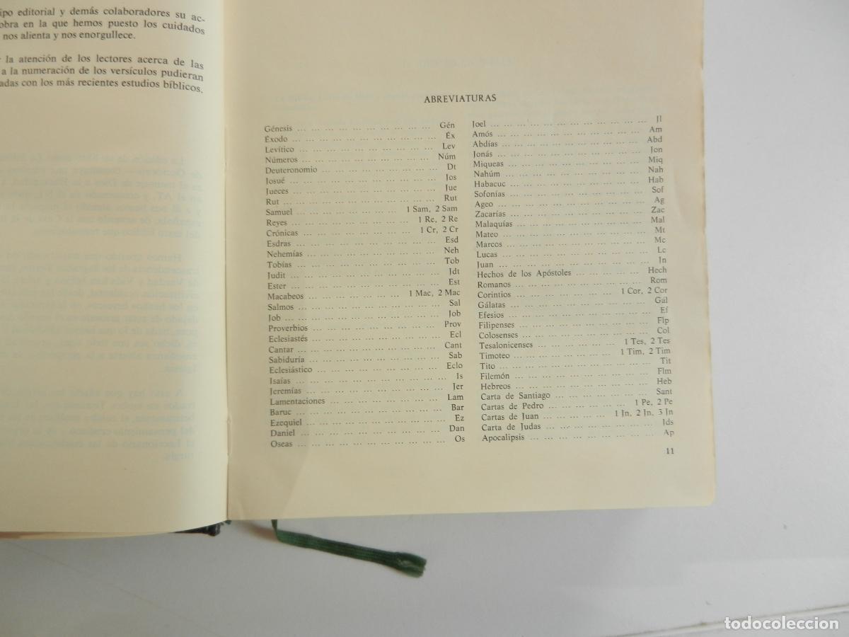 Libros de segunda mano: LA BIBLIA - CIRCULO DE LECTORES - EDICIONES GINER - 1972. - Foto 7
