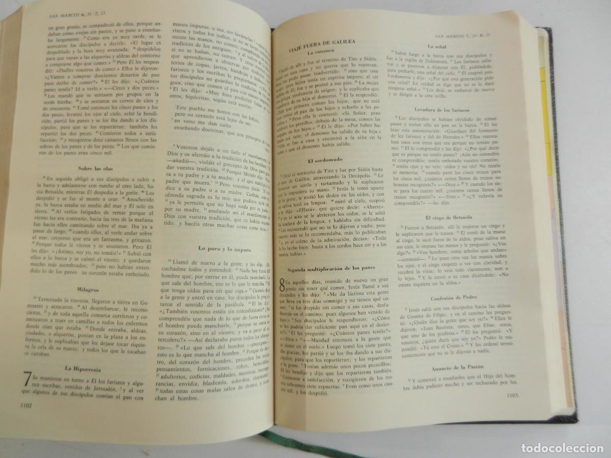 Libros de segunda mano: LA BIBLIA - CIRCULO DE LECTORES - EDICIONES GINER - 1972. - Foto 10