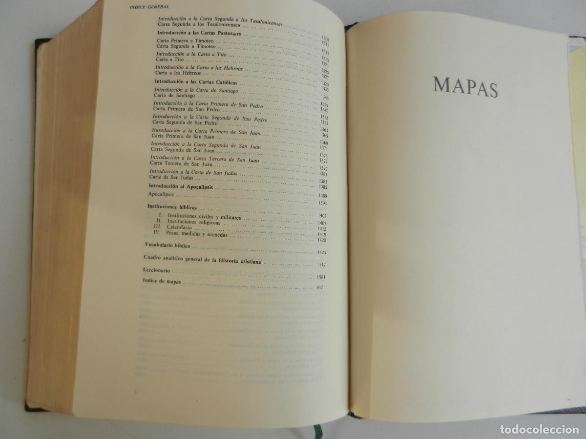 Libros de segunda mano: LA BIBLIA - CIRCULO DE LECTORES - EDICIONES GINER - 1972. - Foto 12