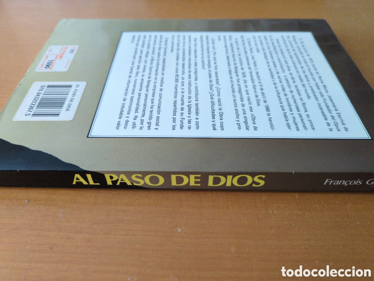 Libros de segunda mano: Al paso de Dios. Fran&ccedil;ois Gondrand - Foto 3