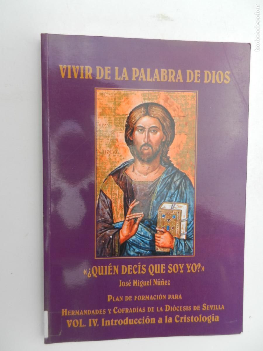 Second hand books: &iquest;QUI&Eacute;N DEC&Iacute;S QUE SOY YO?-JOS&Eacute; MIGUEL N&Uacute;&Ntilde;EZ- IV-INTRODUCCI&Oacute;N A LA CRISTOLOG&Iacute;A-DIOCESIS SEVILLA 2004.