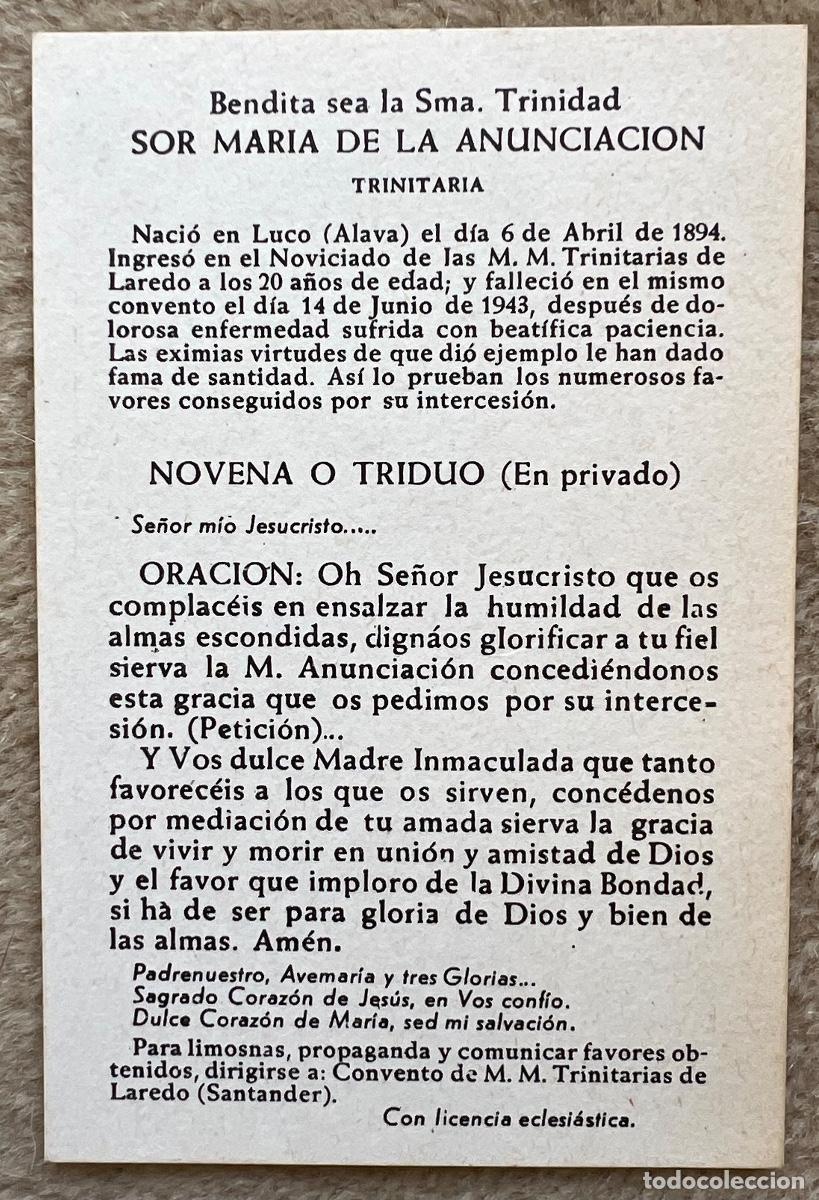 Libros de segunda mano: Historia del Convento de las Monjas Trinitarias - Laredo (Santander) - Foto 8