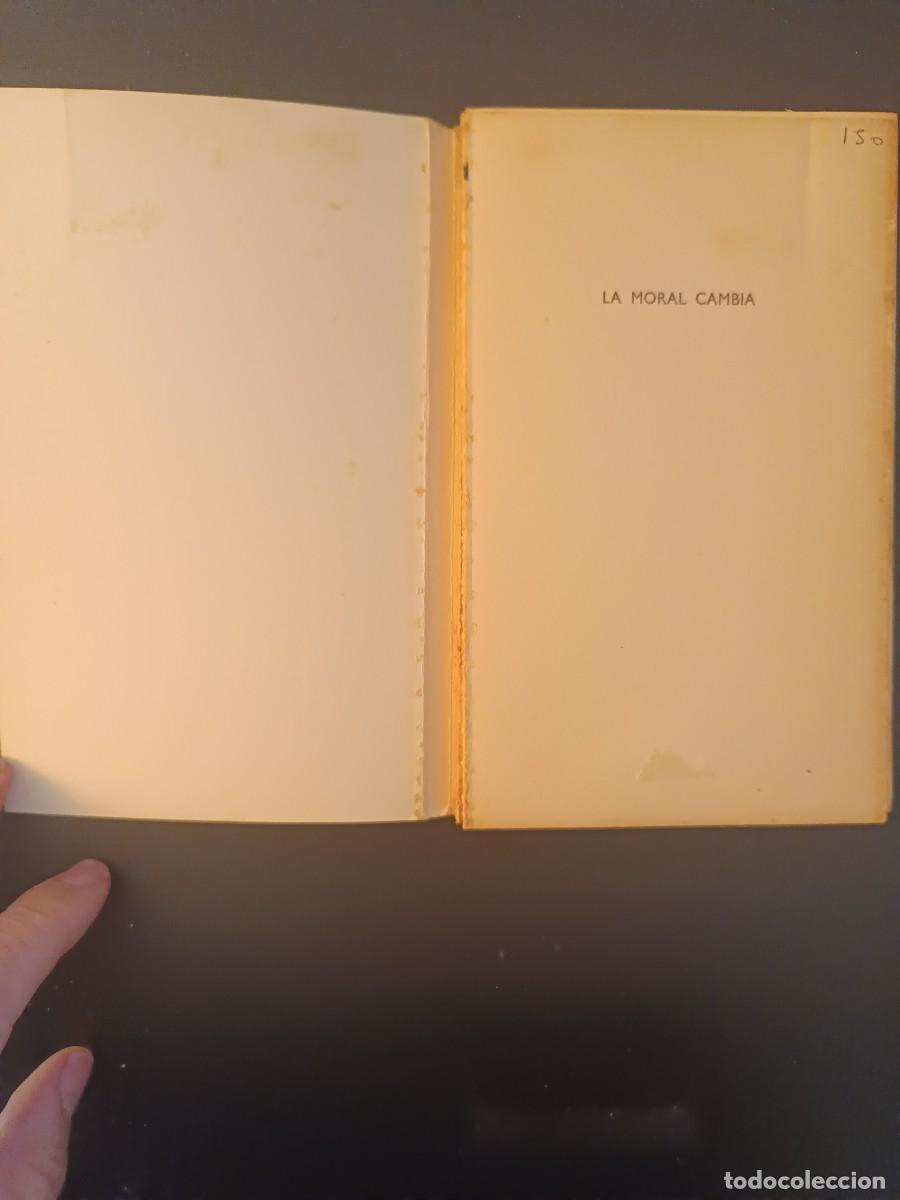 Libros de segunda mano: La moral cambia - Albert Donval - Foto 2