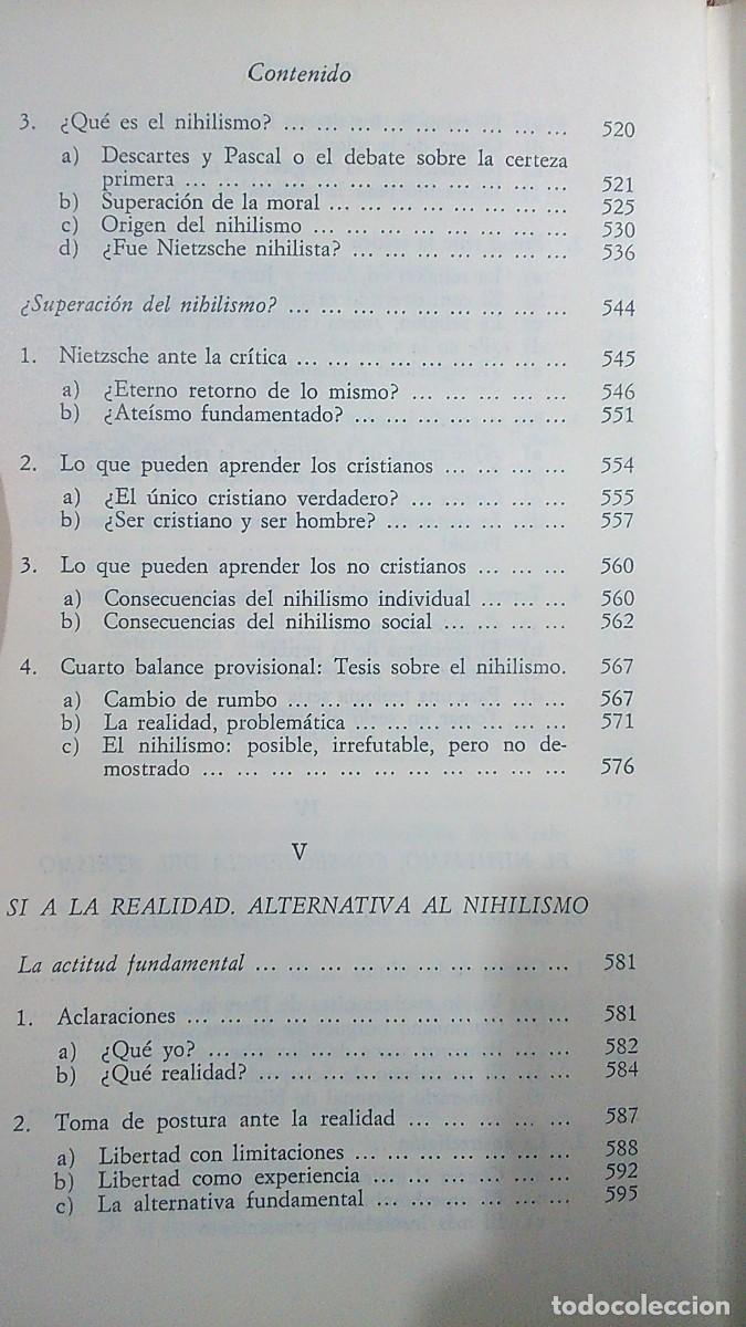 Libros de segunda mano: &iquest;EXISTE DIOS? HANS K&Uuml;NG. 4a EDICI&Oacute;N 1979 - Foto 10