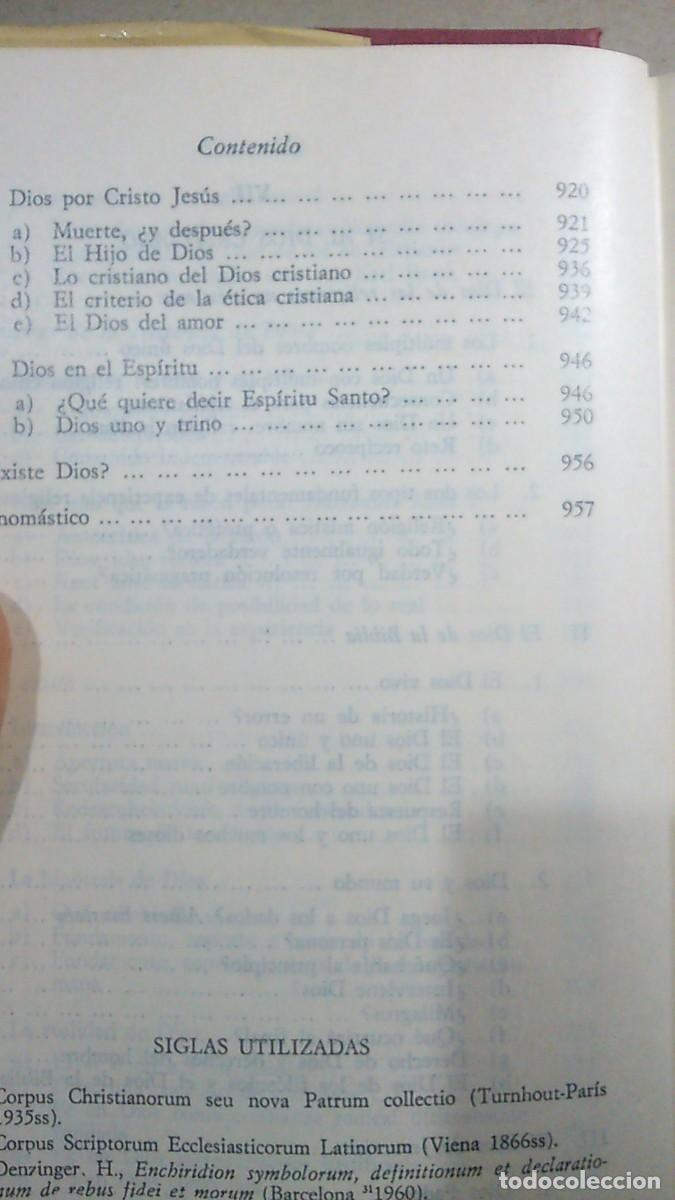 Libros de segunda mano: &iquest;EXISTE DIOS? HANS K&Uuml;NG. 4a EDICI&Oacute;N 1979 - Foto 15