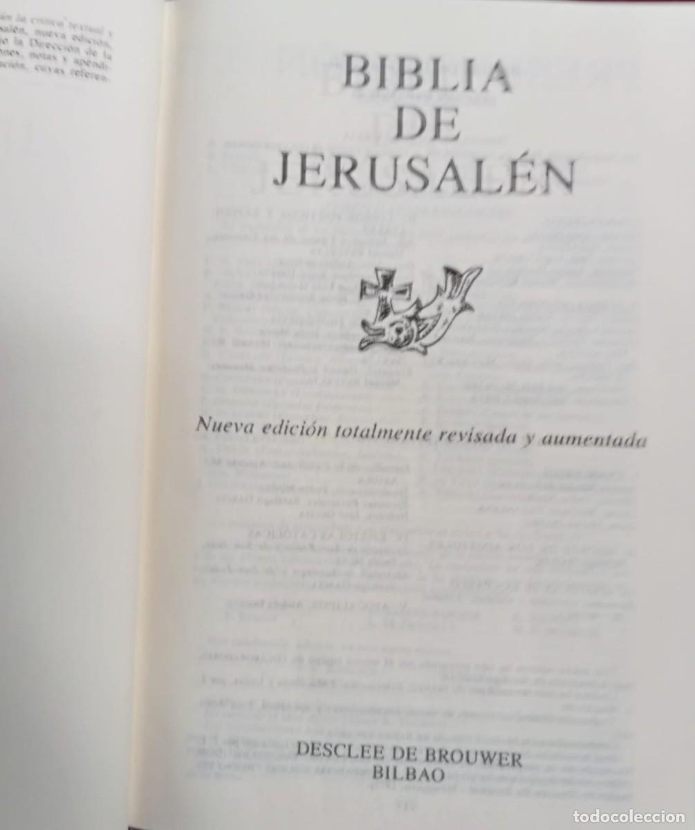 Libros de segunda mano: BIBLIA DE JERUSALEN CON ESTUCHE - Foto 3