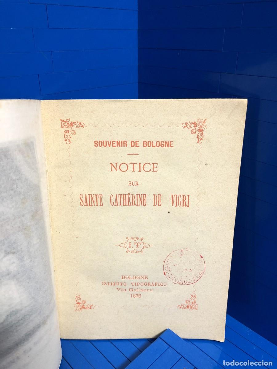 Libros de segunda mano: SOUVENIR DE BOLOGNE SAINTE CATHERINE - 1876 - Foto 2