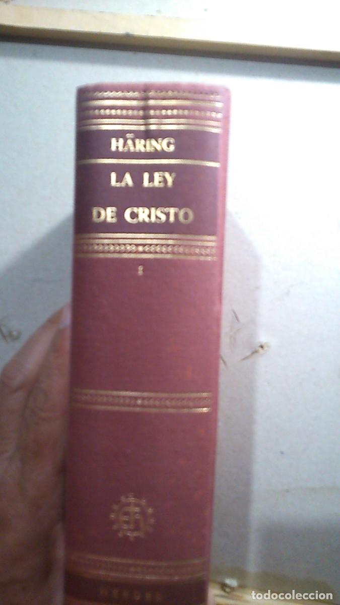 Libros de segunda mano: LA LEY DE CRISTO . H&Auml;RING TOMO I. EDIT. HERDER. 1961 - Foto 1
