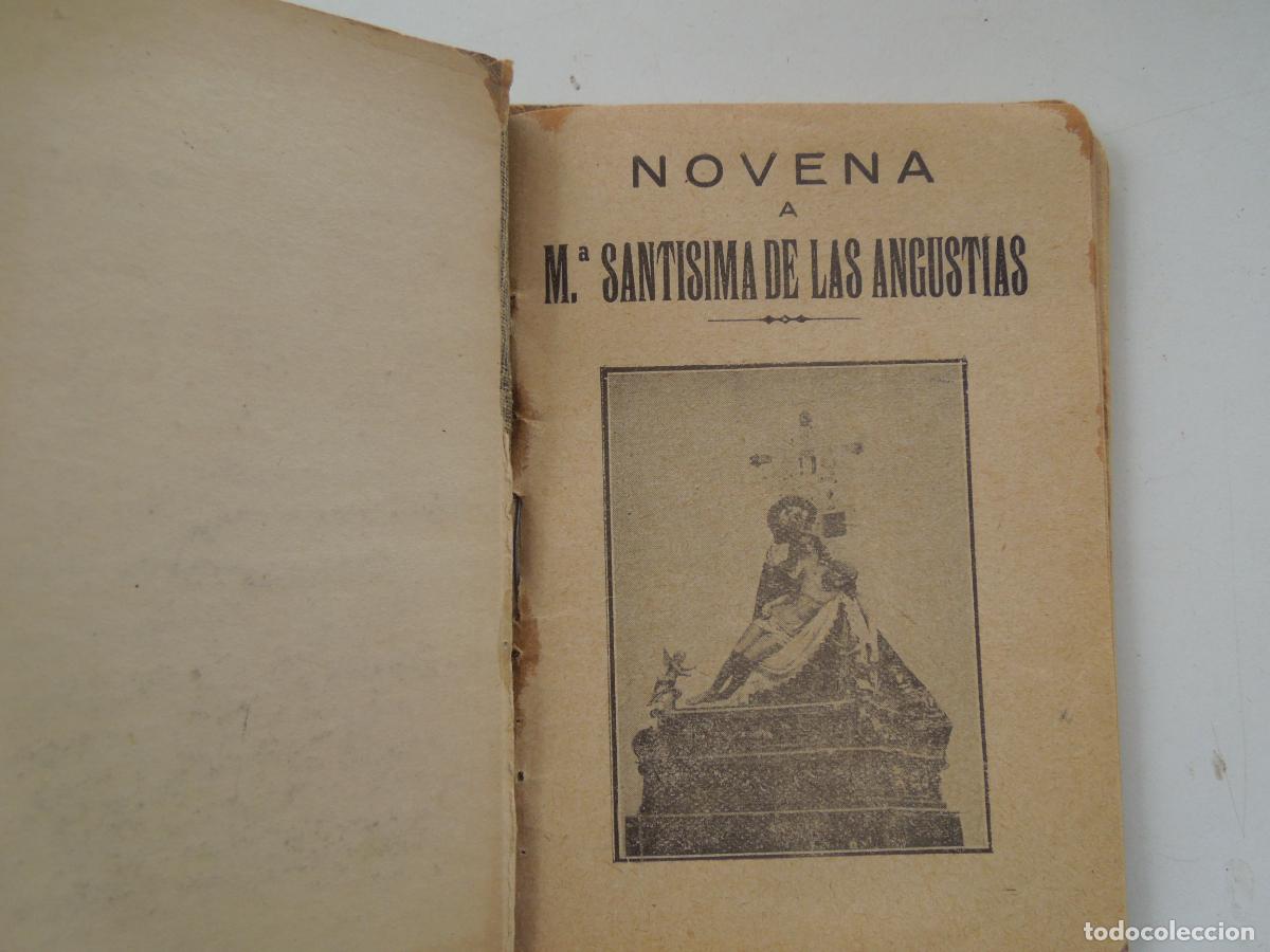 Libri di seconda mano: NOVENA A MAR&Iacute;A SANT&Iacute;SIMA DE LAS ANGUSTIAS.