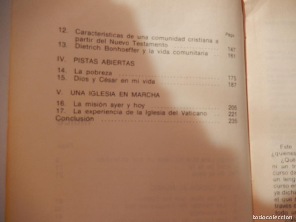Libros de segunda mano: SEREIS MIS DISCIPULOS - JACQUES LOEW - NARCEA EDICIONES 1978. - Foto 4