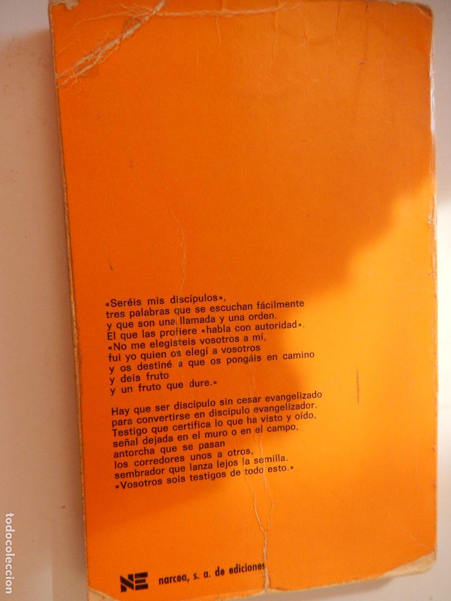 Libros de segunda mano: SEREIS MIS DISCIPULOS - JACQUES LOEW - NARCEA EDICIONES 1978. - Foto 5