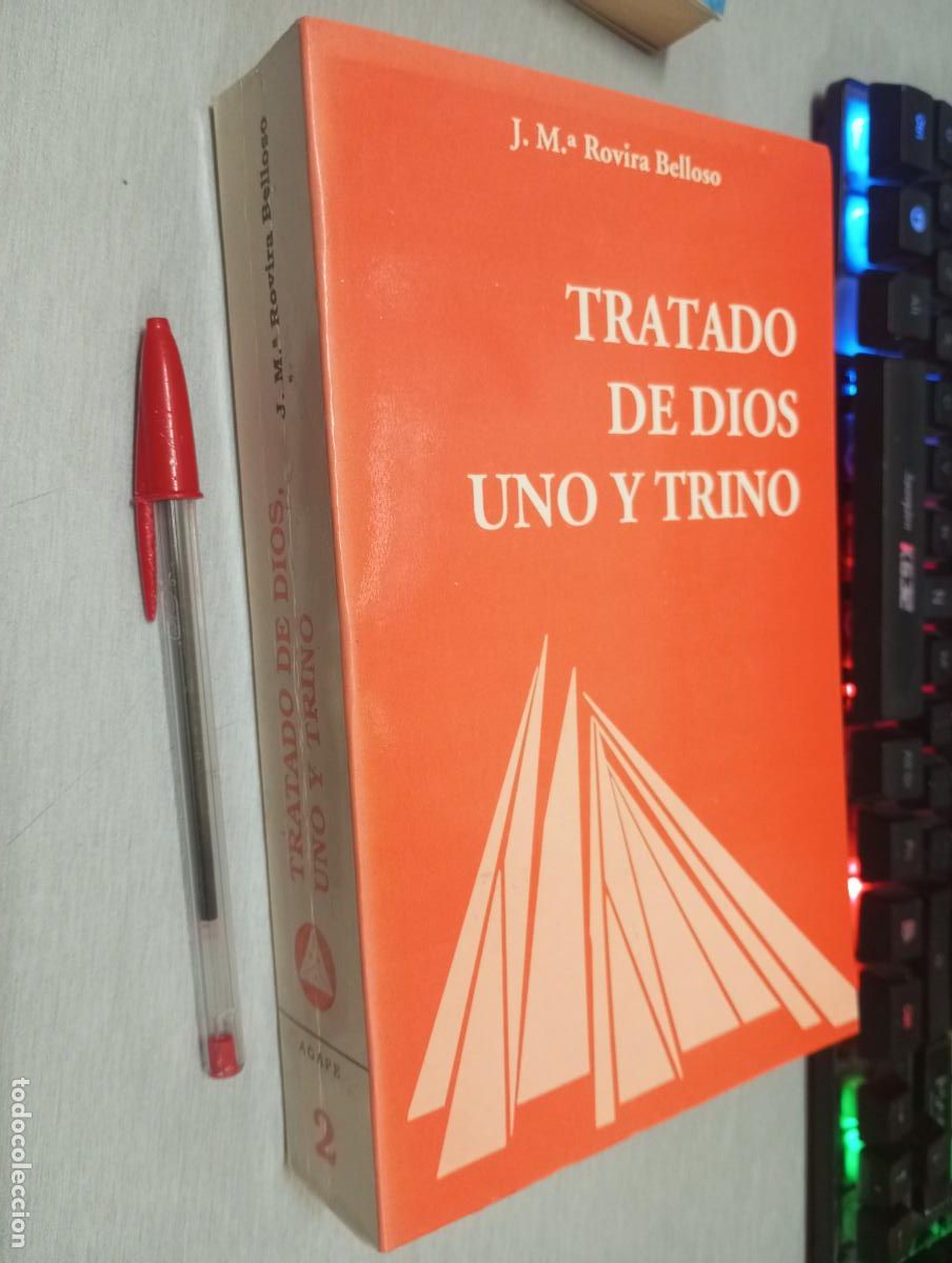 Libros de segunda mano: TRATADO DE DIOS UNO Y TRINO / J. M&ordf; ROVIRA BELLOSO / SECRETARIADO TRINITARIO 1993