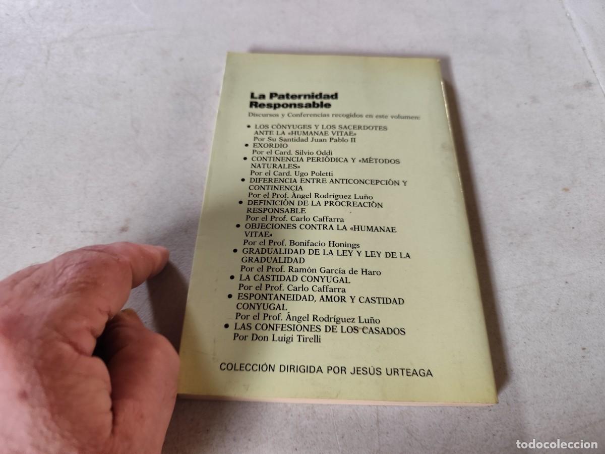 Libros de segunda mano: LA PATERNIDAD RESPONSABLE / / CMA 100 / MC - Foto 3