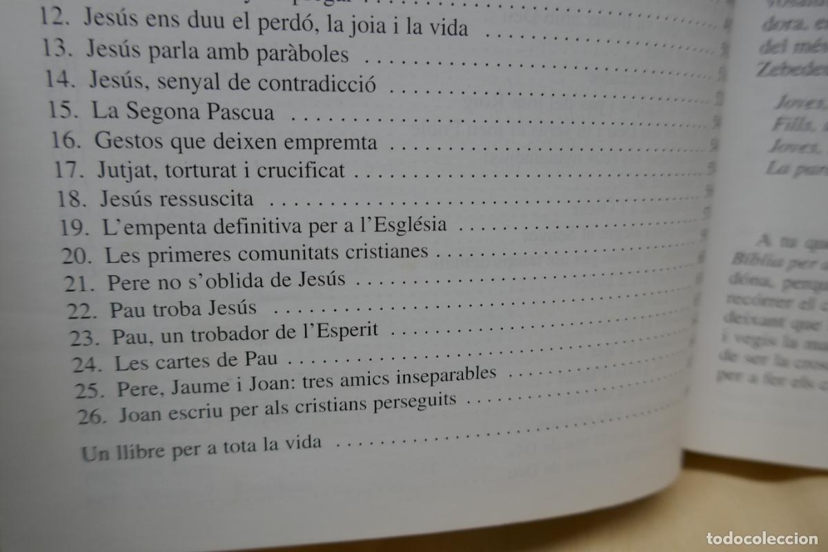 Libros de segunda mano: La biblia per a tu - Edit. Edebe - Foto 14
