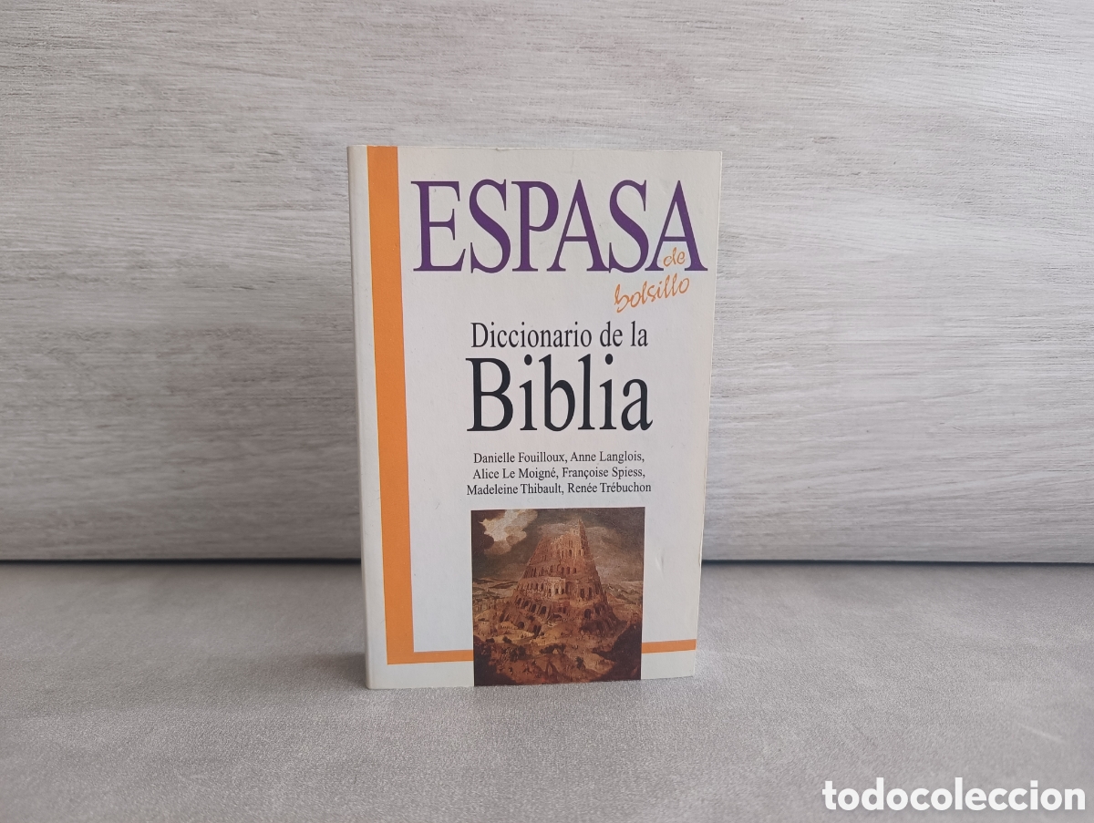 Libros de segunda mano: Diccionario de la Biblia - ESPASA - Foto 1