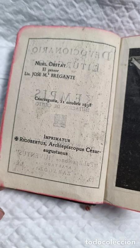 Libros de segunda mano: Devocionario Lit&uacute;rgico (Kempis) A&ntilde;o 1941 - Foto 2