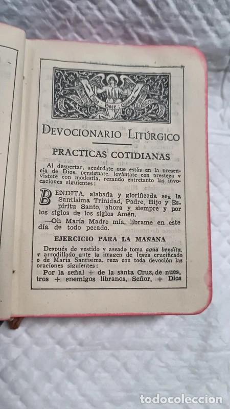 Libros de segunda mano: Devocionario Lit&uacute;rgico (Kempis) A&ntilde;o 1941 - Foto 5