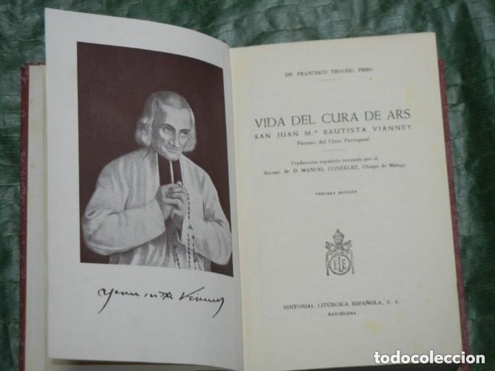 Libros de segunda mano: El cura de Ars. A. Trochu. - Foto 1