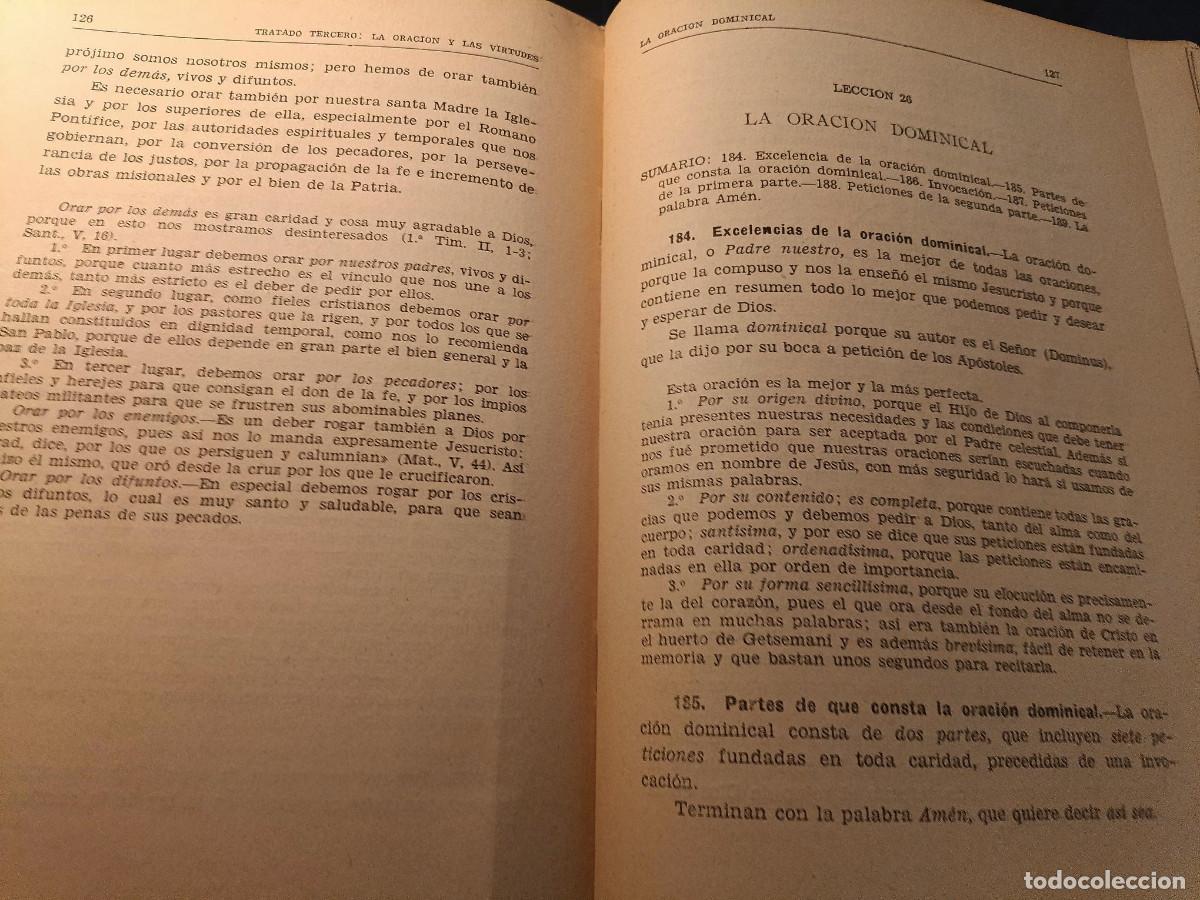 Libros de segunda mano: Compendio de religi&oacute;n. 3 tomos - Foto 7