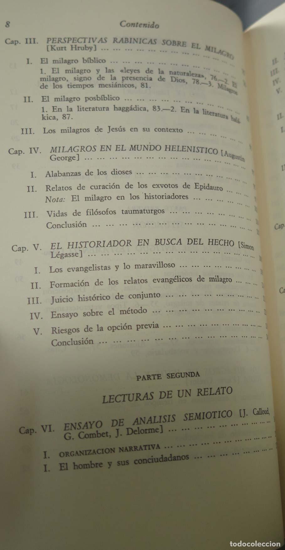 Libros de segunda mano: LEON-DUFOUR LOS MILAGROS DE JESUS - Foto 3