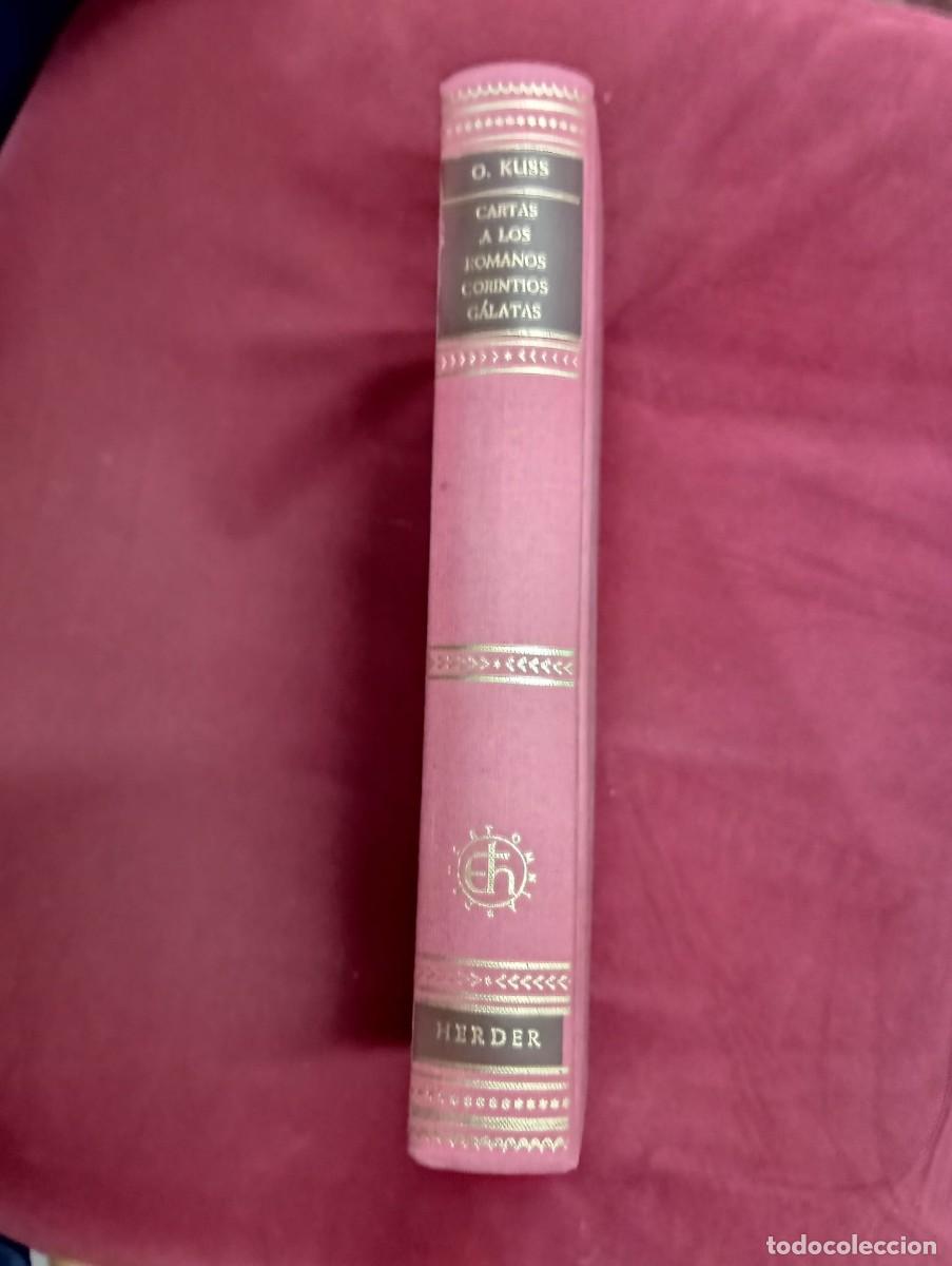 Libri di seconda mano: CARTA A LOS ROMANOS, A LOS CORINTIOS, A LOS GALATAS