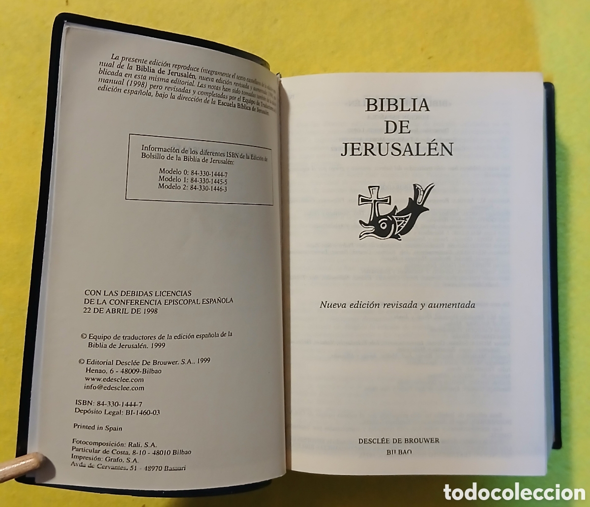 Libros de segunda mano: La nueva biblia de jerusalen - Foto 3