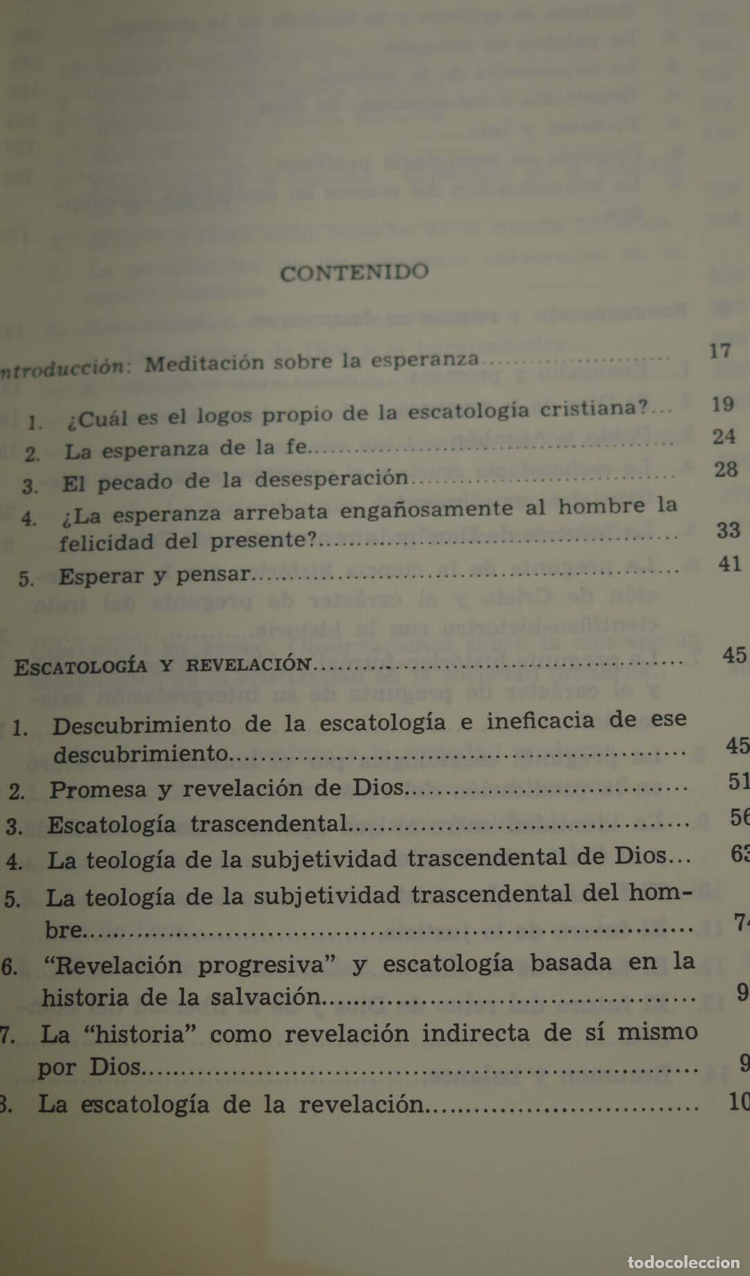 Libros de segunda mano: J&Uuml;RGEN MOLTMANN TEOLOGIA DE LA ESPERANZA - Foto 2