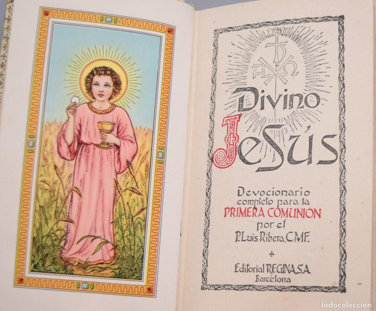 Libros de segunda mano: Libro devocionario para comuni&oacute;n 1951 - Foto 2