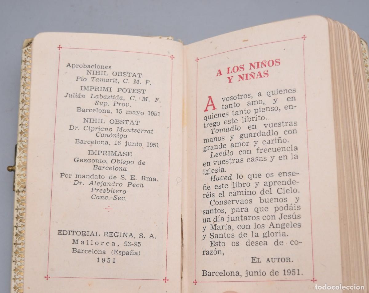 Libros de segunda mano: Libro devocionario para comuni&oacute;n 1951 - Foto 7