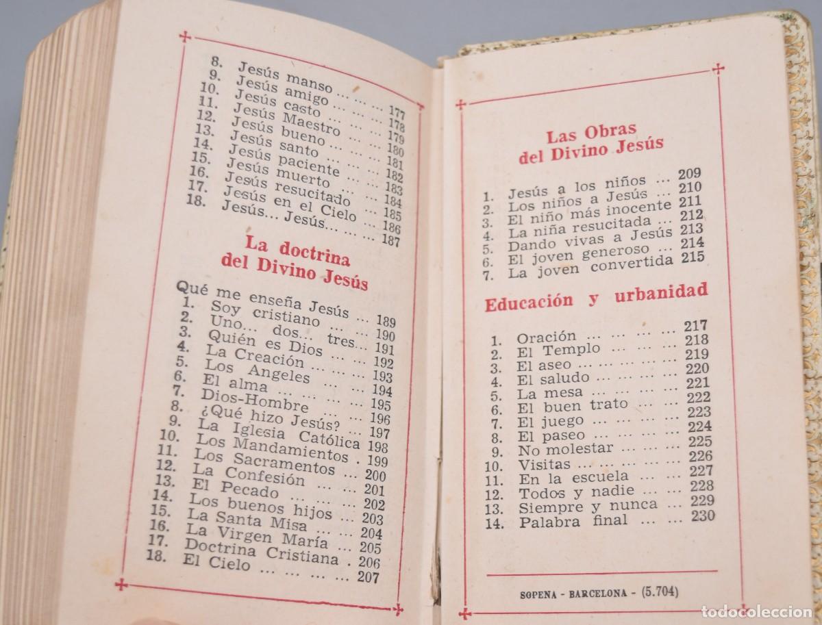 Libros de segunda mano: Libro devocionario para comuni&oacute;n 1951 - Foto 8
