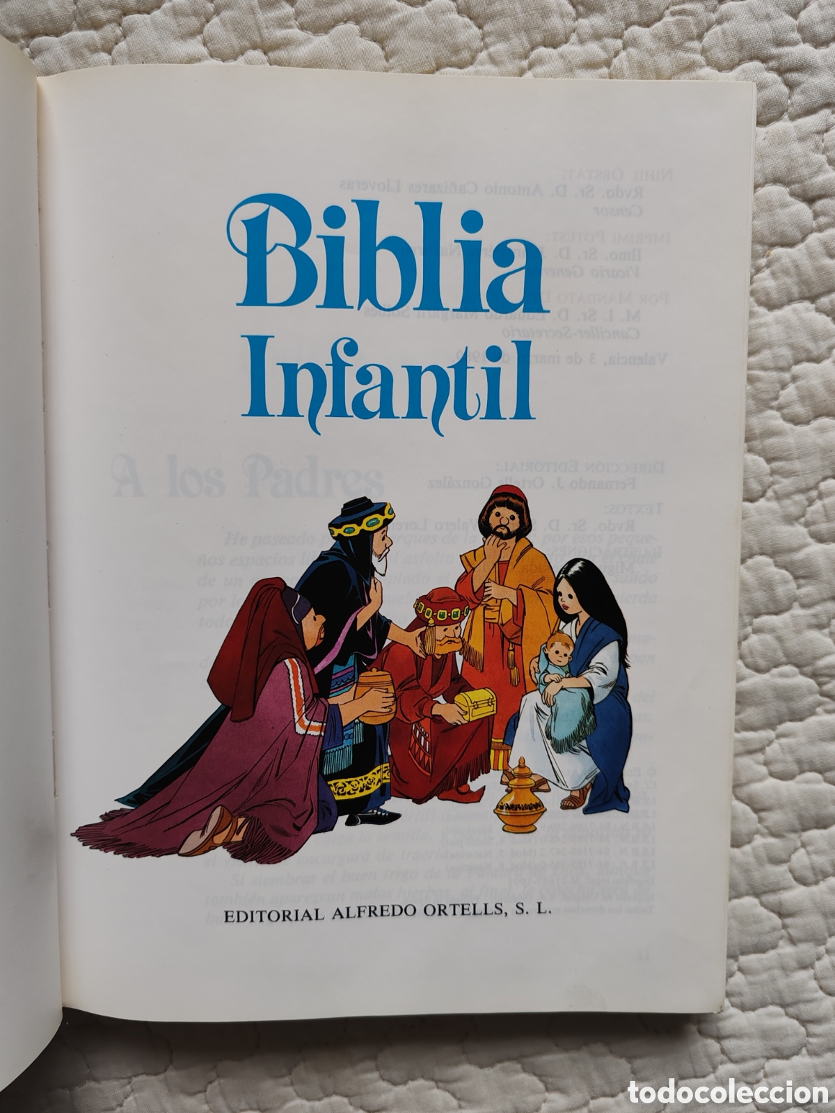 Libros de segunda mano: Biblia infantil. Editorial Ortells - Foto 2