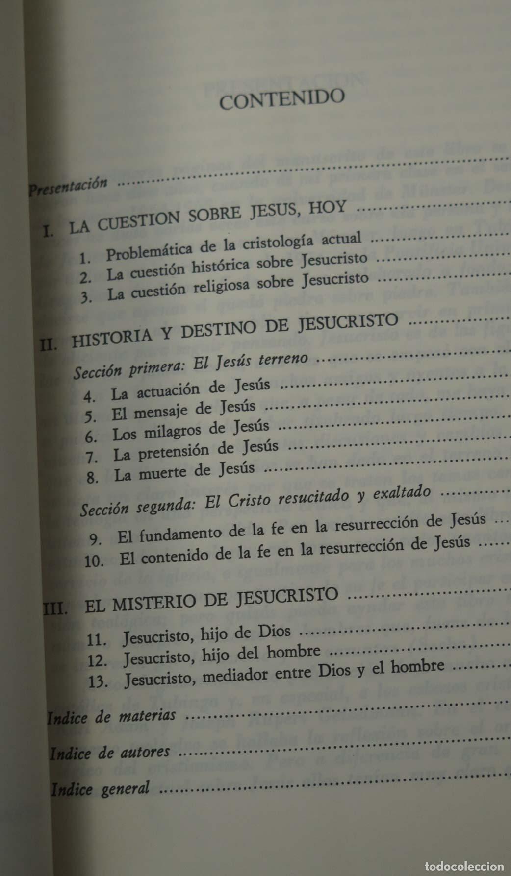 Libros de segunda mano: Jes&uacute;s, el Cristo. Walter Kasper. - Foto 2