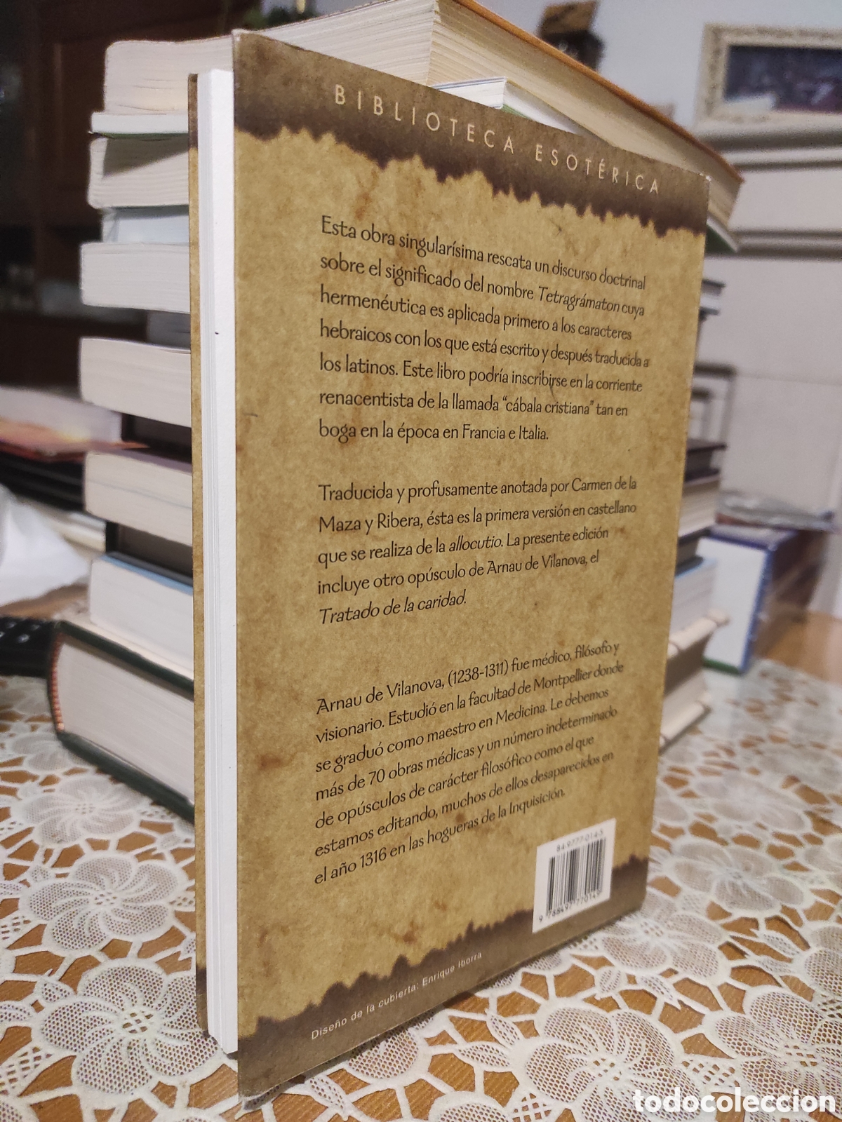 Libros de segunda mano: DISCURSO SOBRE EL NOMBRE DE DIOS - DE VILANOVA, ARNAU - Foto 2