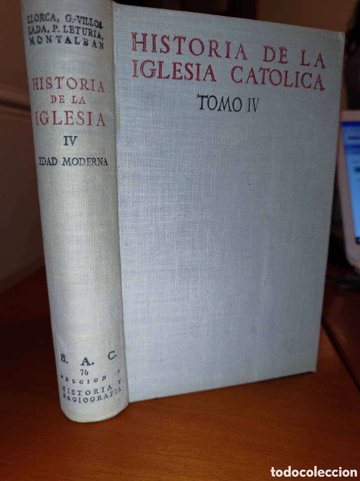 Libri di seconda mano: HISTORIA DE LA IGLESIA CATOLICA TOMO IV. ED. B.A.C. 1953