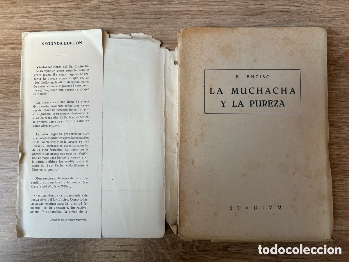 Libros de segunda mano: (L567) La muchacha y la pureza - E. Enciso - 1955 - Foto 5