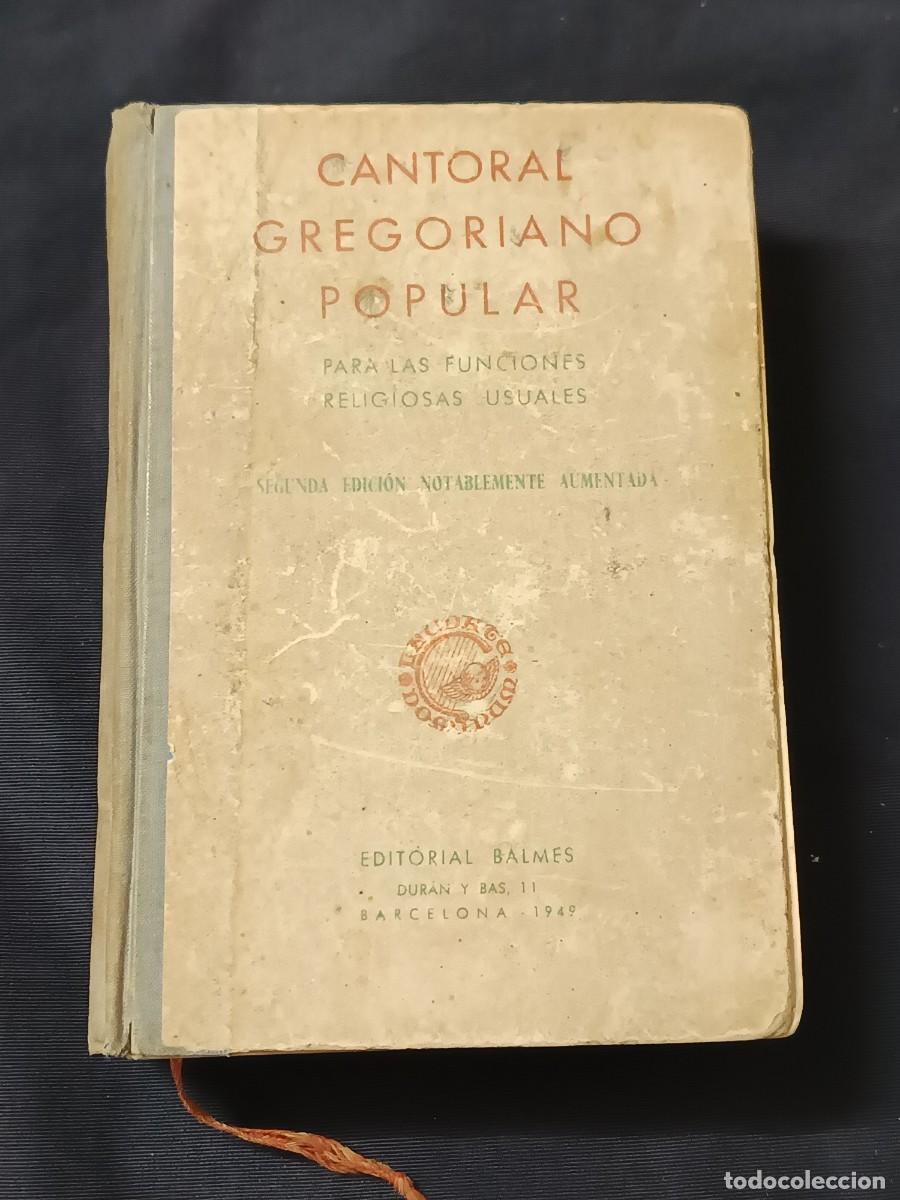 Libros de segunda mano: CANTORAL GREGORIANO POPULAR - Foto 19