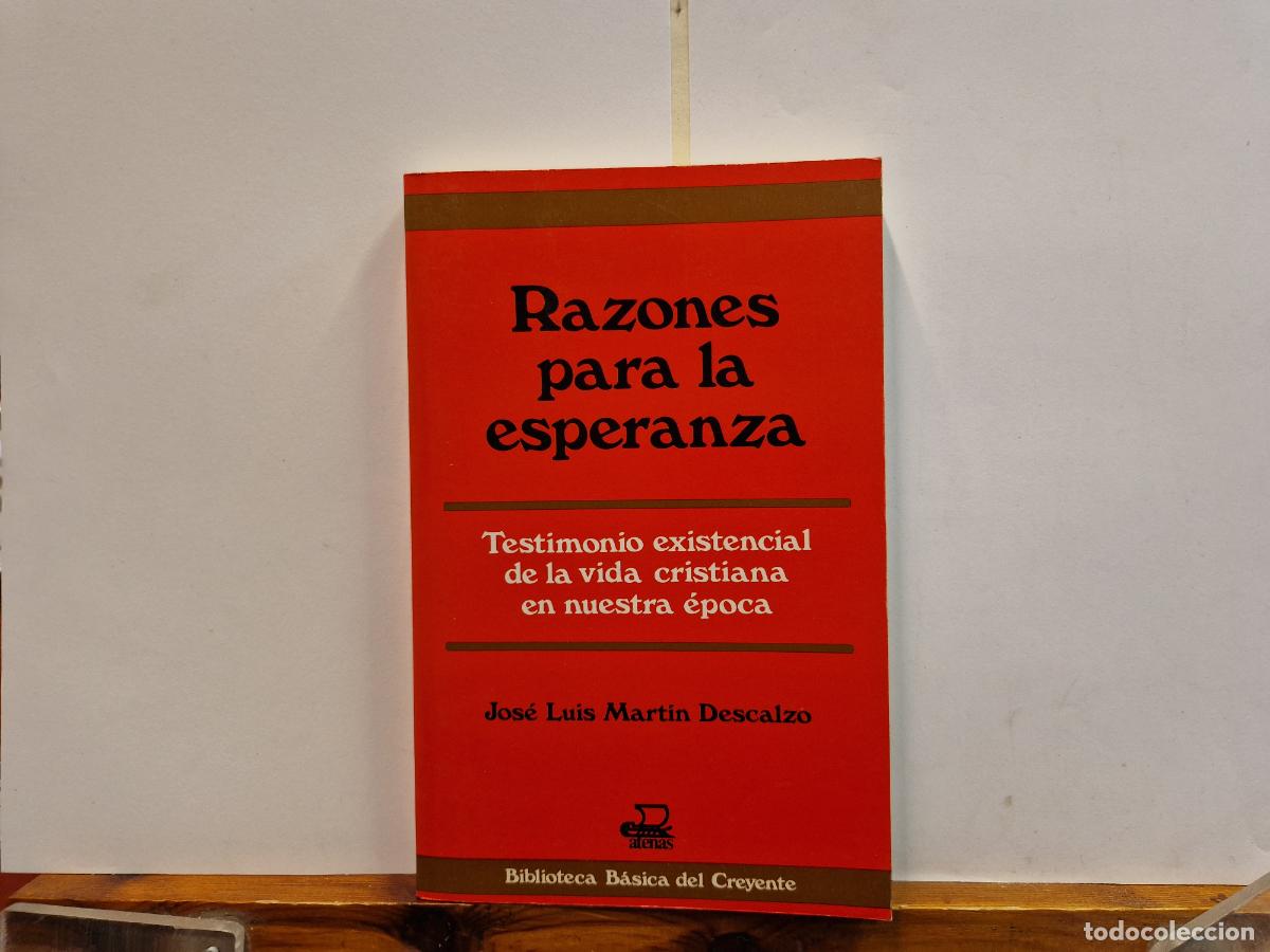 Gebrauchte B&uuml;cher: RAZONES PARA LA ESPERANZA. TESTIMONIO EXISTENCIAL DE LA VIDA CRISTIANA EN NUESTRA EPOCA. JOSE LUIS