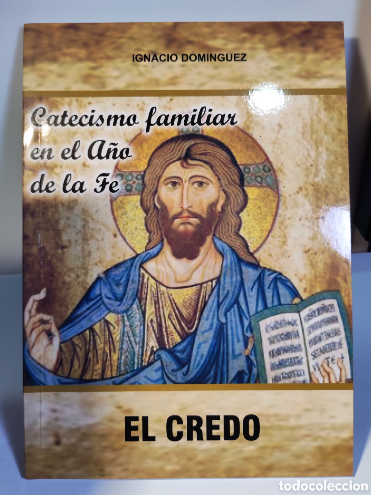 Libros de segunda mano: CATECISMO FAMILIAR EN EL A&Ntilde;O DE LA FE. EL CREDO. Ignacio Dominguez.Vigo. firmado . 1a edici&oacute;n 2012..