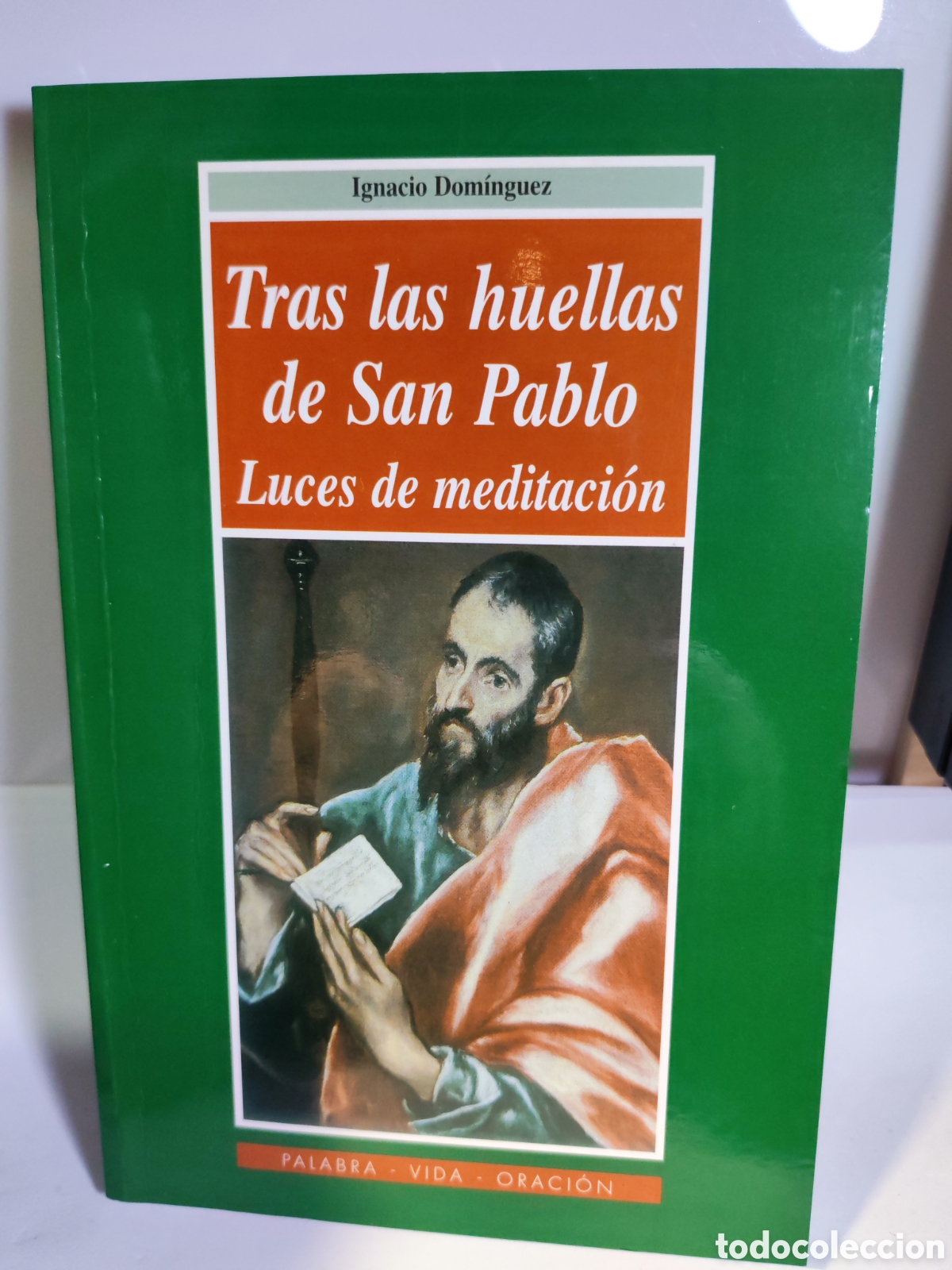 Libros de segunda mano: TRAS LAS HUELLAS DE SAN PABLO. Luces de meditacion. Ignacio Dom&iacute;nguez.Vigo. Firmado. 1a edici&oacute;n 2009