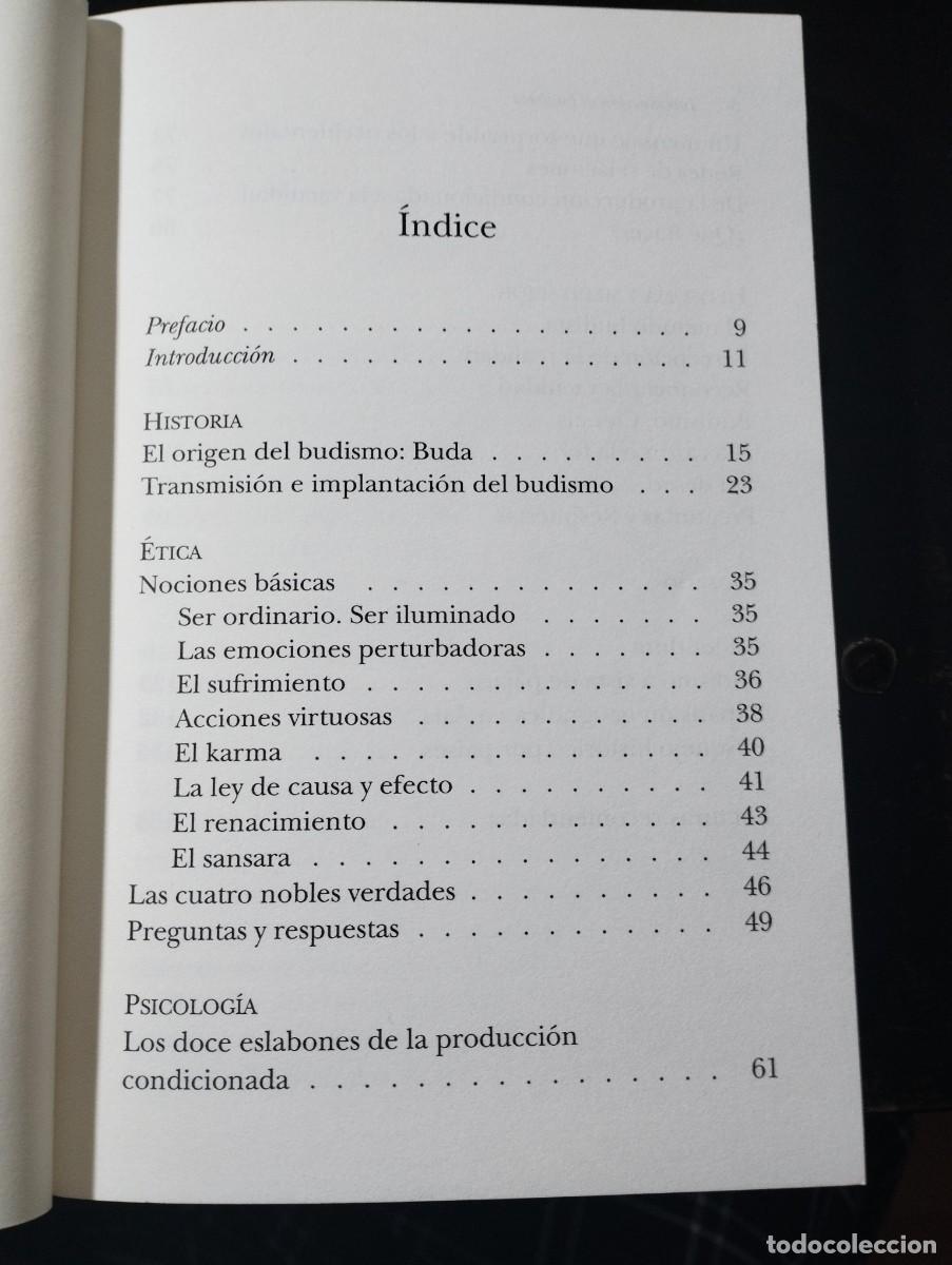 Libros de segunda mano: INTRODUCCION AL BUDISMO (LAMA KARTA) - Foto 3